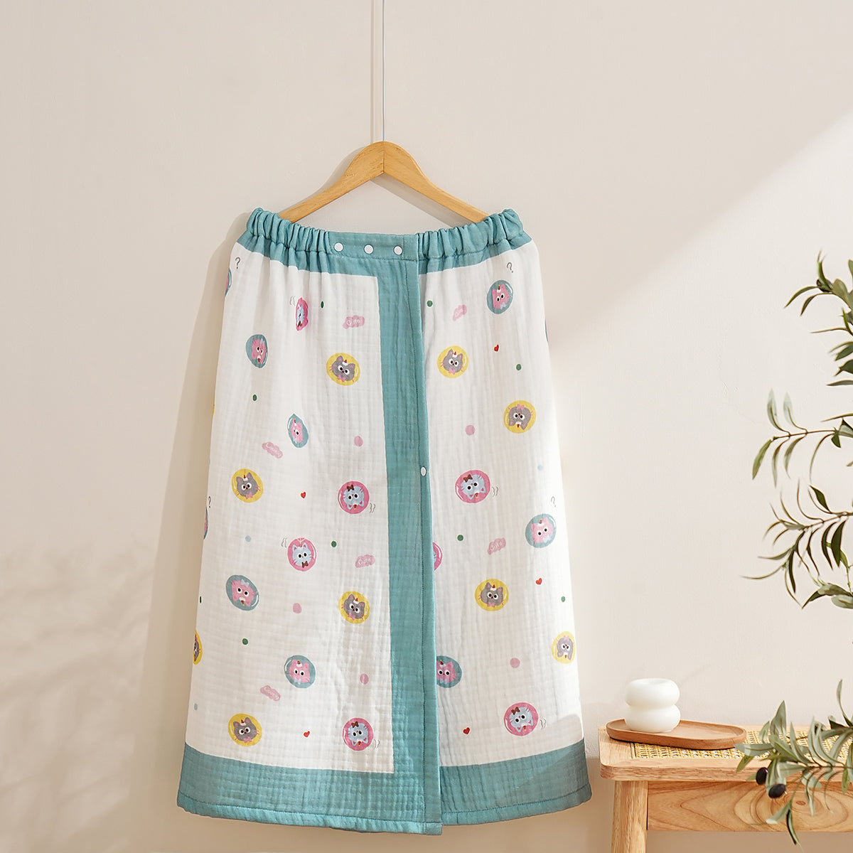 Printed bath wraps - 印花浴裙 - photo 2
