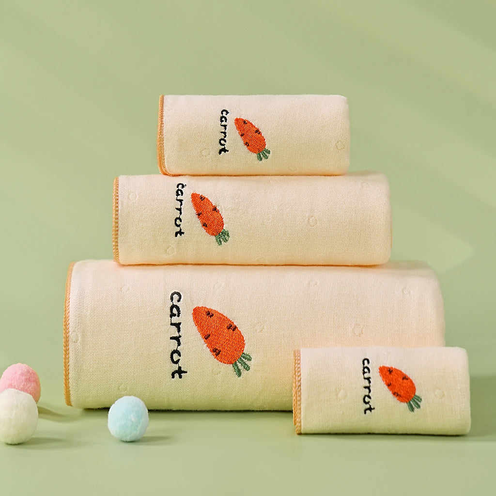 Guobinfen fruit and vegetable pattern towels - 果缤纷 - photo 4