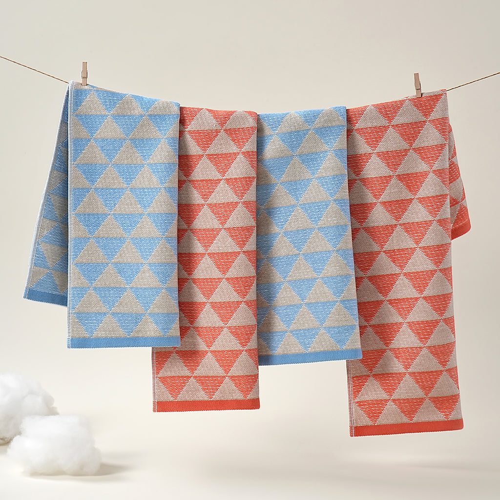 Xili triangle pattern towels - 西里 - photo 2
