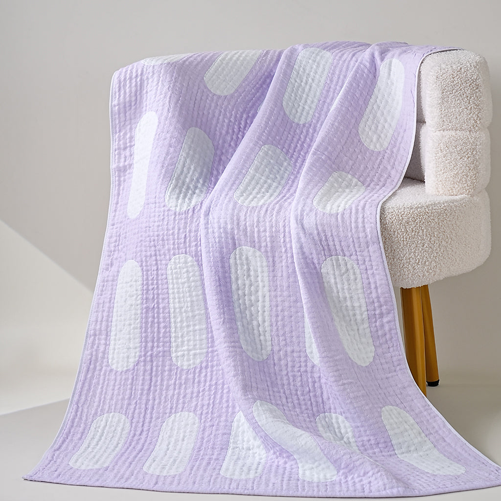 Ziyuan patterned towels - 紫鸢 - photo 3