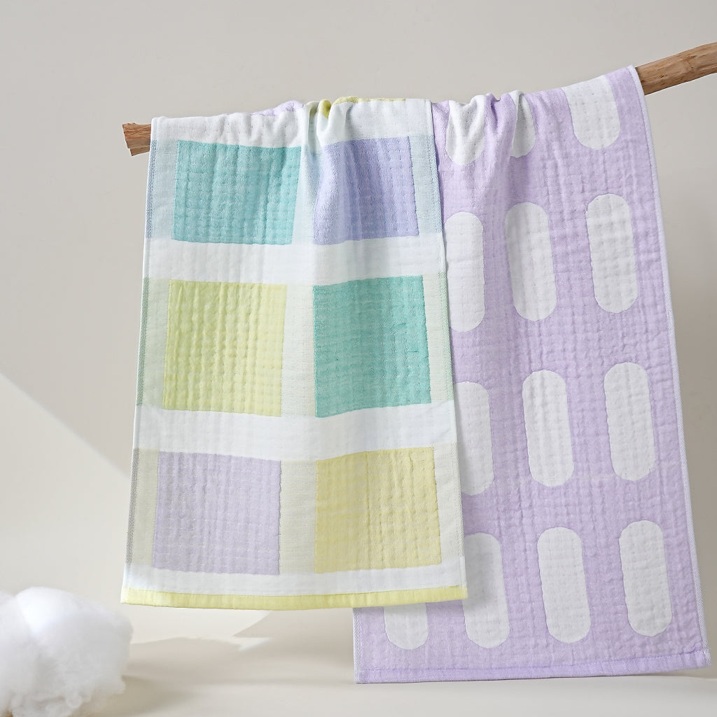 Ziyuan patterned towels - 紫鸢 - photo 4