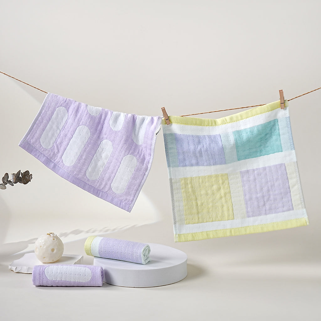 Ziyuan patterned towels - 紫鸢 - photo 5