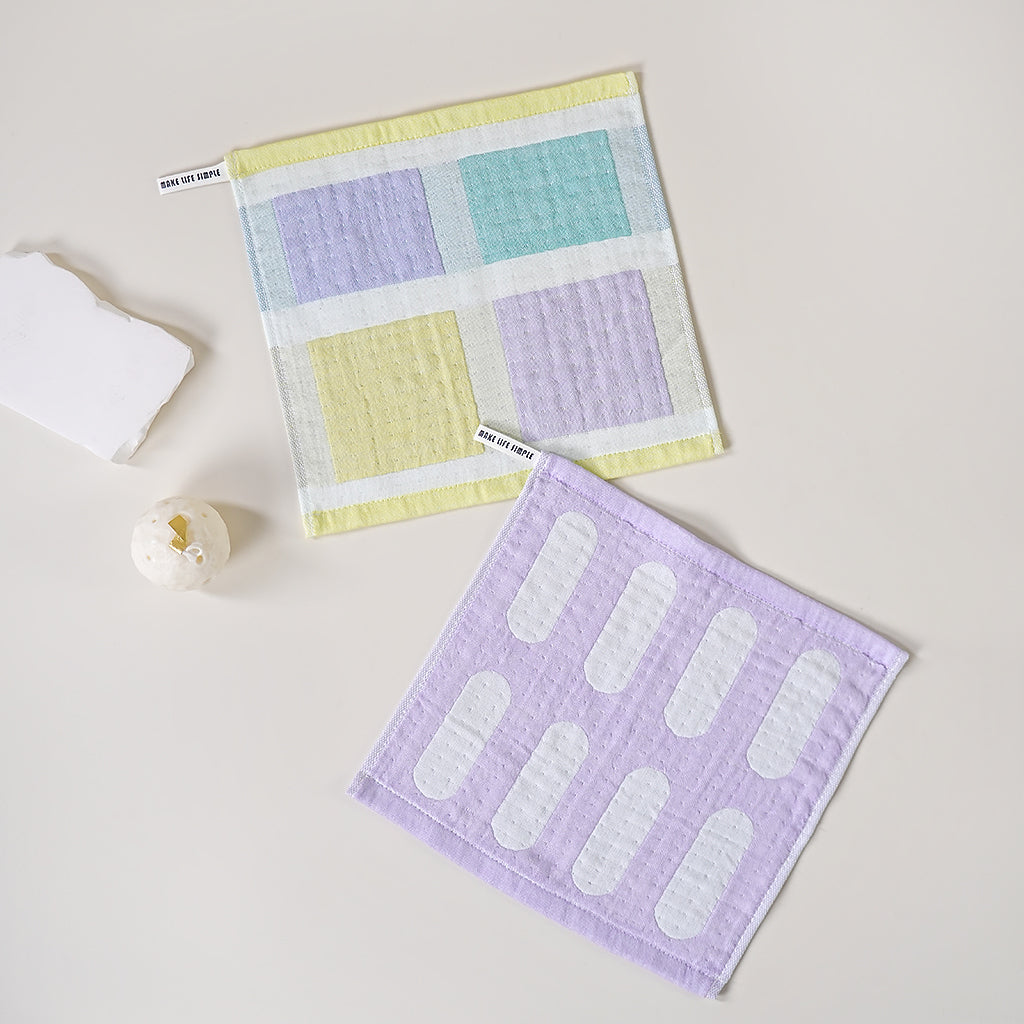 Ziyuan patterned towels - 紫鸢 - photo 6