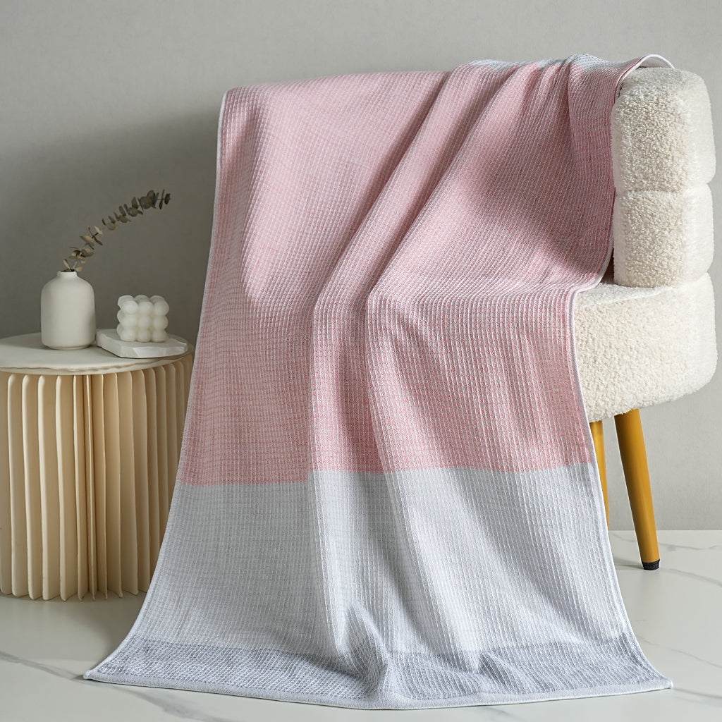 Qingye color block towels - 青也 - photo 3