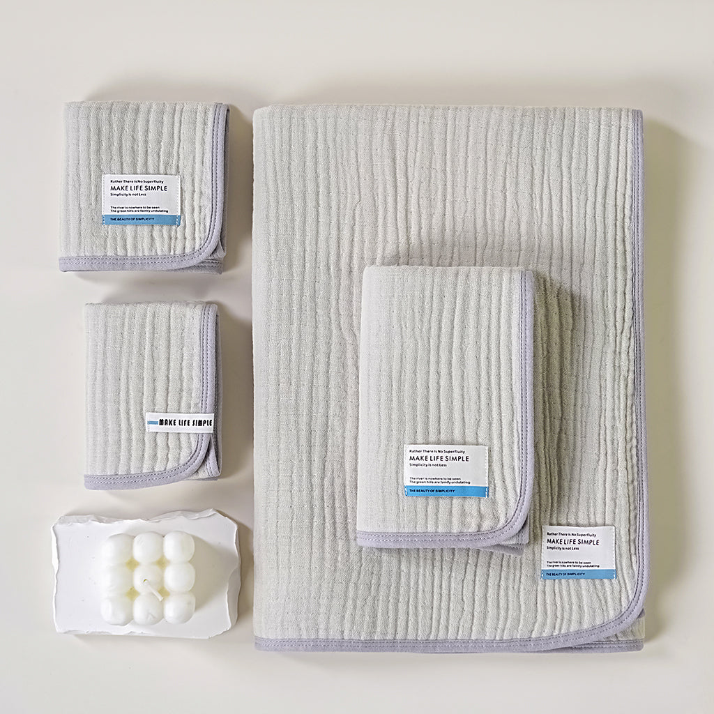 Surou solid color gauze towels - 素柔纱布 - photo 2