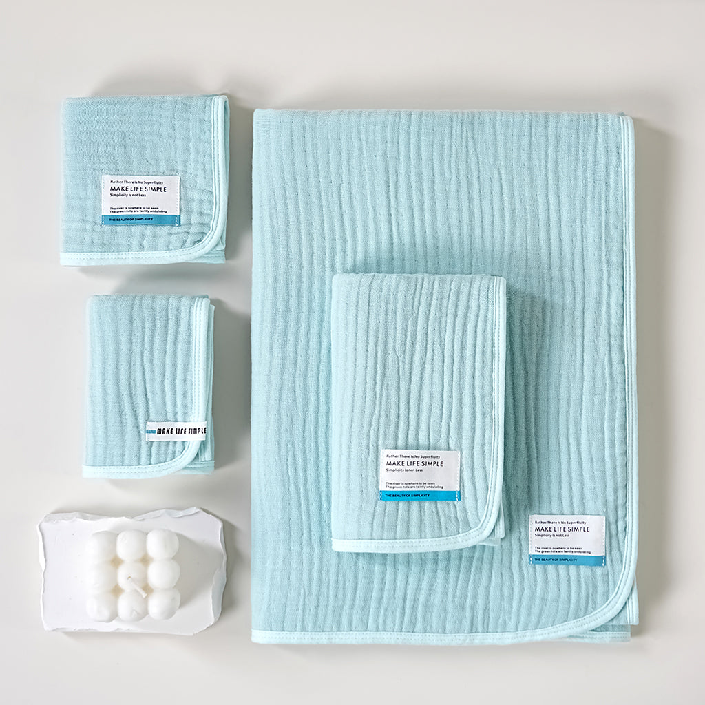 Surou solid color gauze towels - 素柔纱布 - photo 3