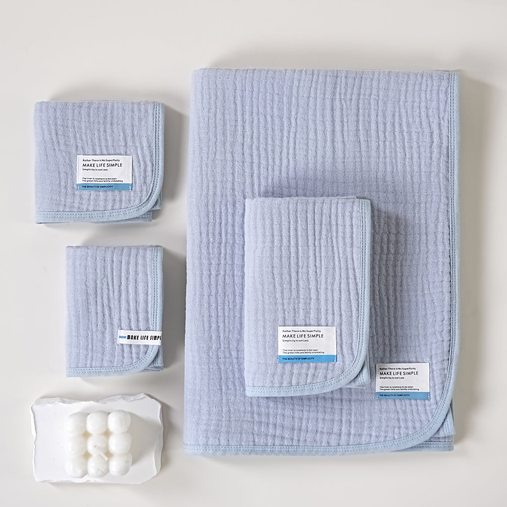 Surou solid color gauze towels - 素柔纱布 - photo 5