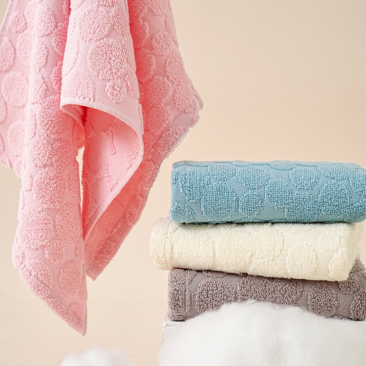Kesong textured towels - 可颂 - photo 7