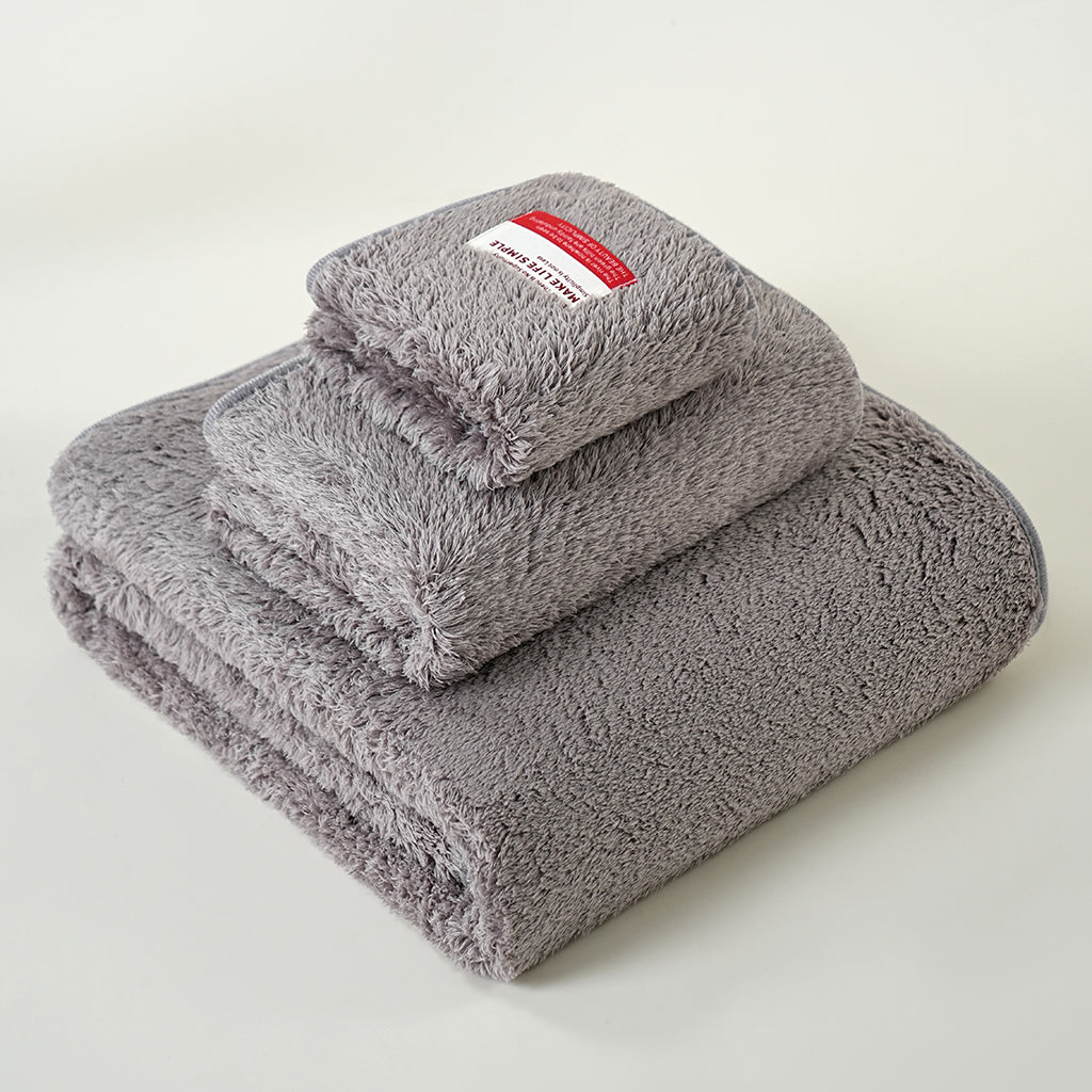 Yumu plush towels - 羽沐 - photo 3