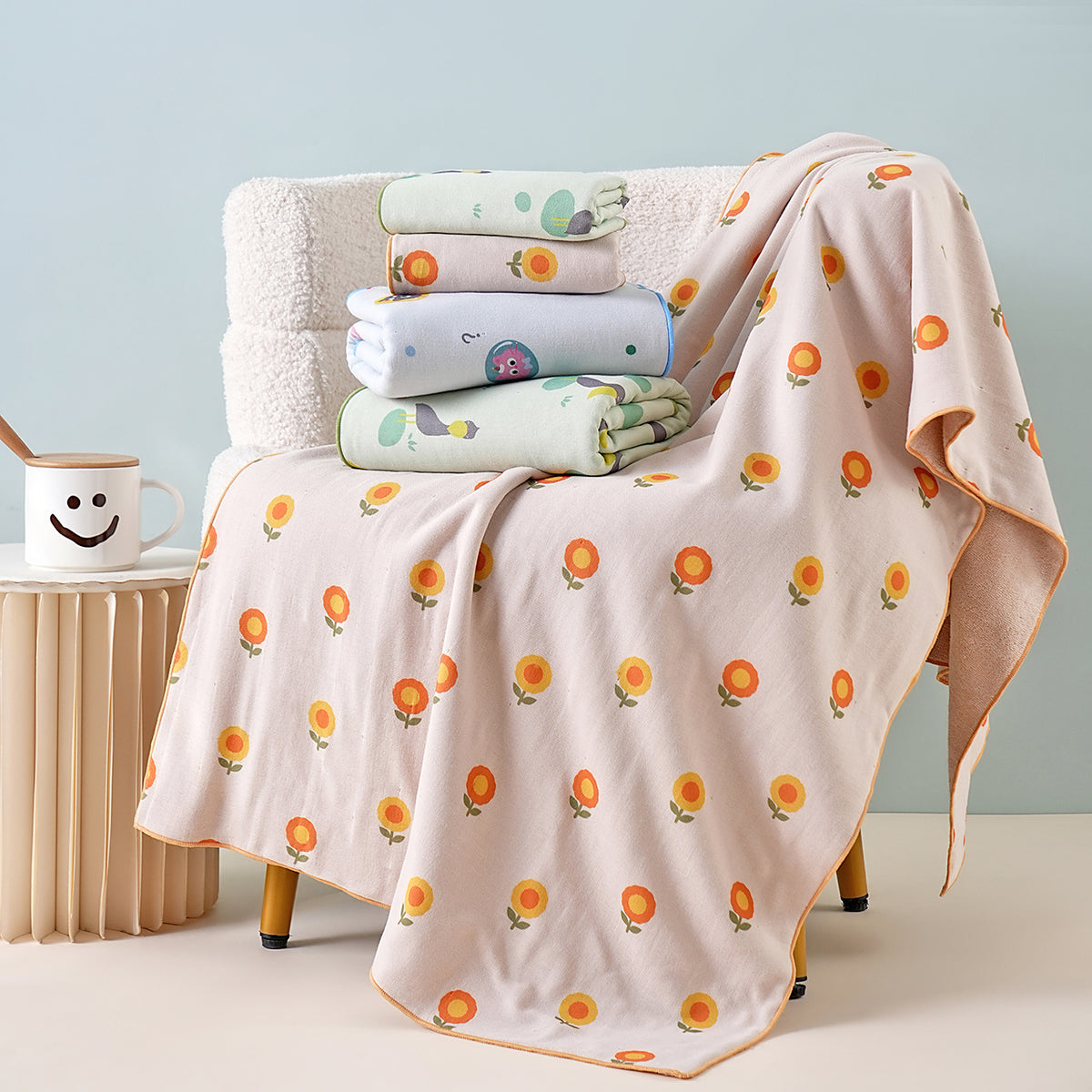 Forest Story printed towels - 森林物语 - photo 1