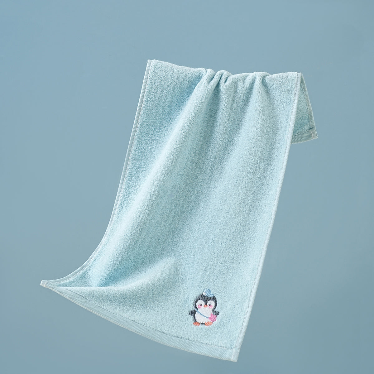 Sweet Penguin embroidered towels - 甜心企鹅 - photo 3