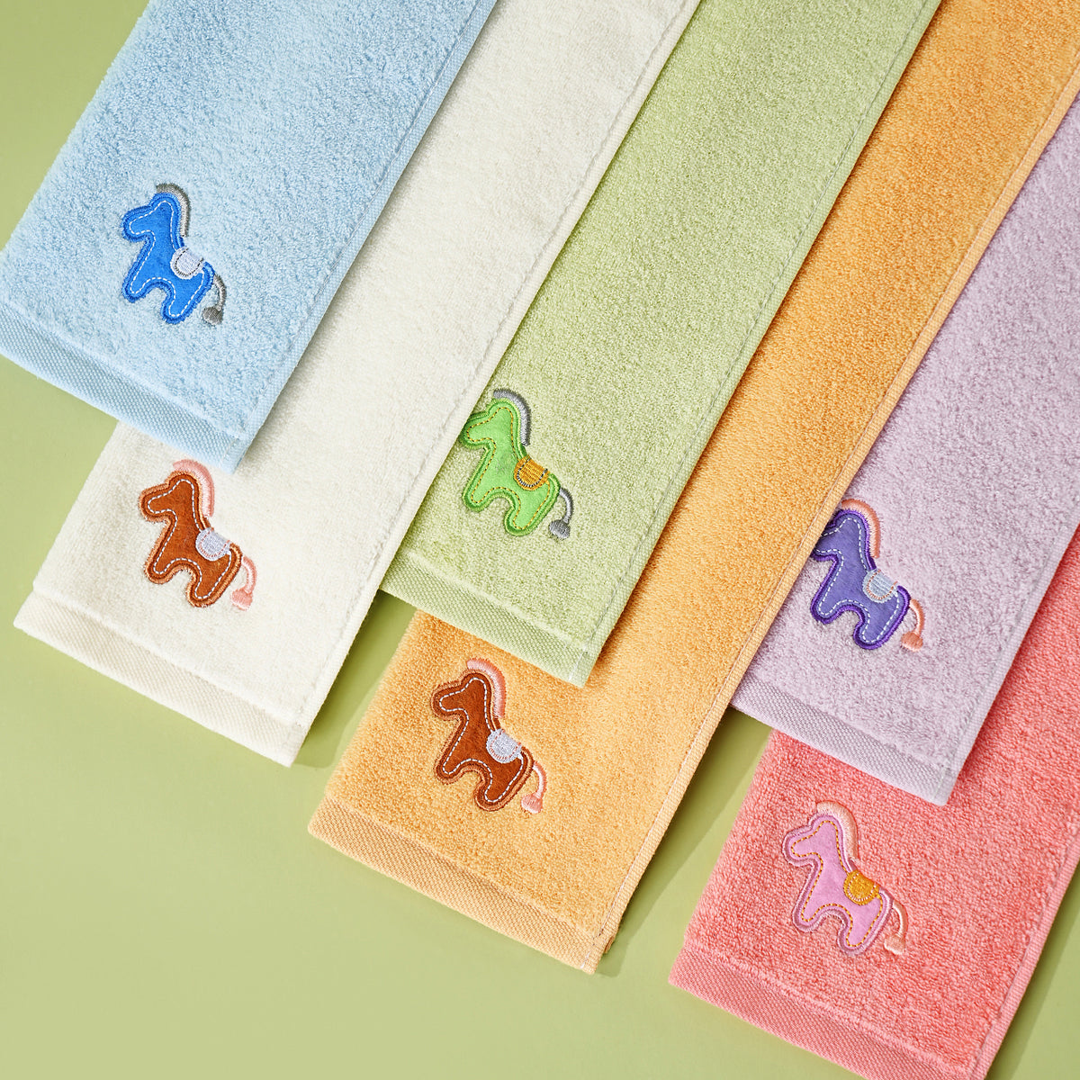 Rainbow Pony embroidered towels - 彩虹小马 - photo 5
