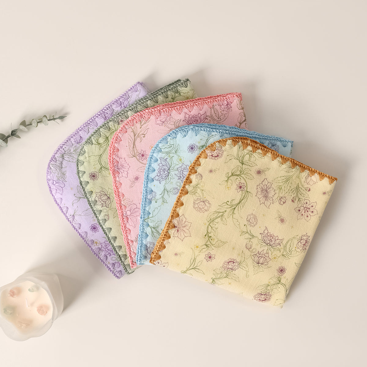 Fangcaoji floral towels - 芳草集 - photo 7