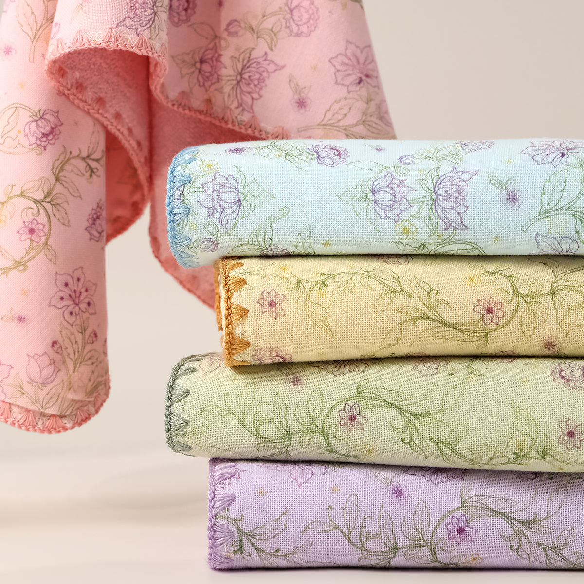 Fangcaoji floral towels - 芳草集 - photo 9