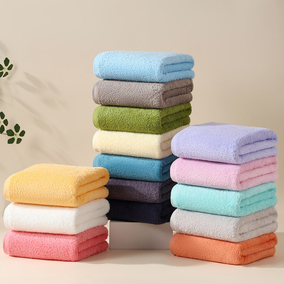 Feise solid color towels - 绯色 - photo 2