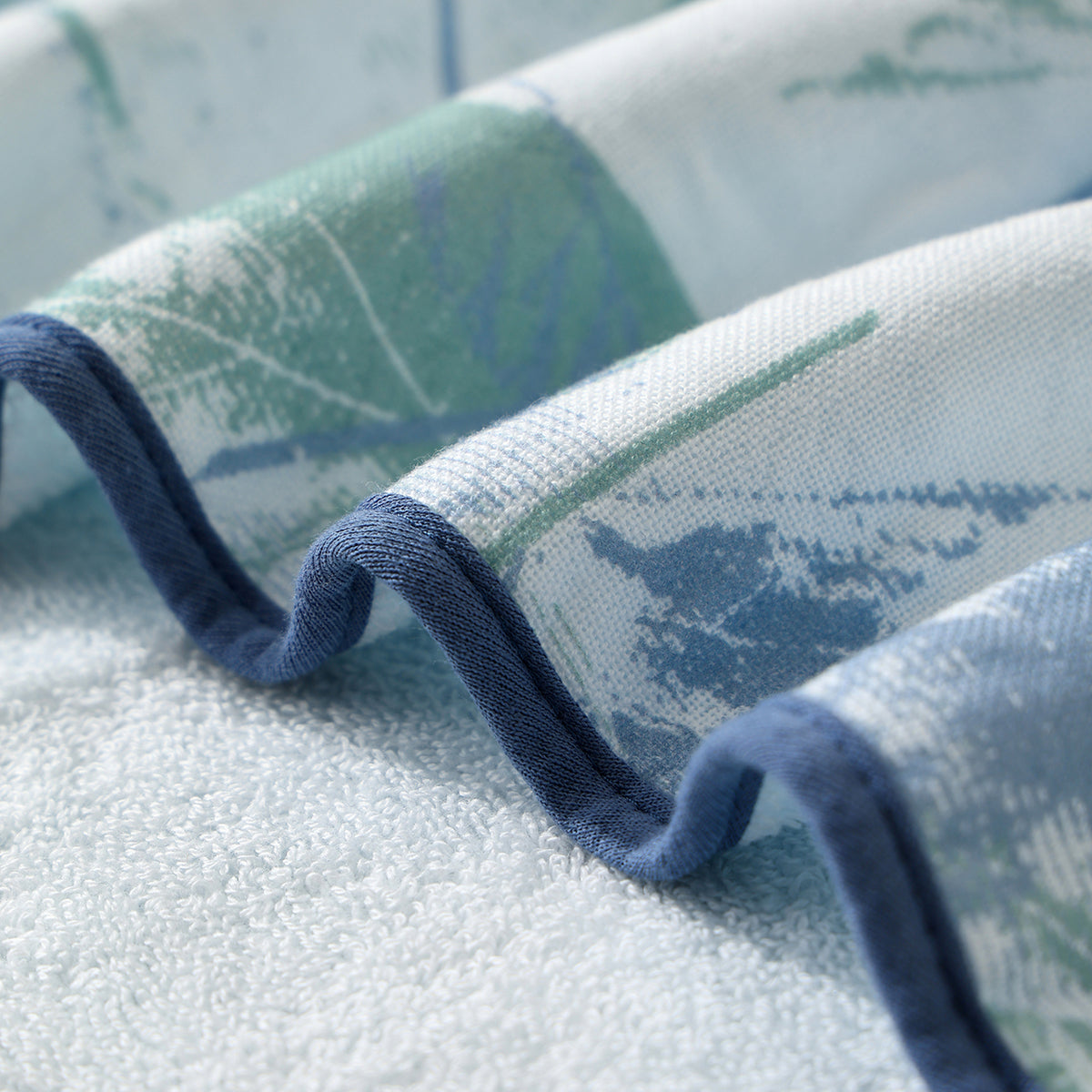 Yeran leaf pattern towels - 叶染 - photo 7