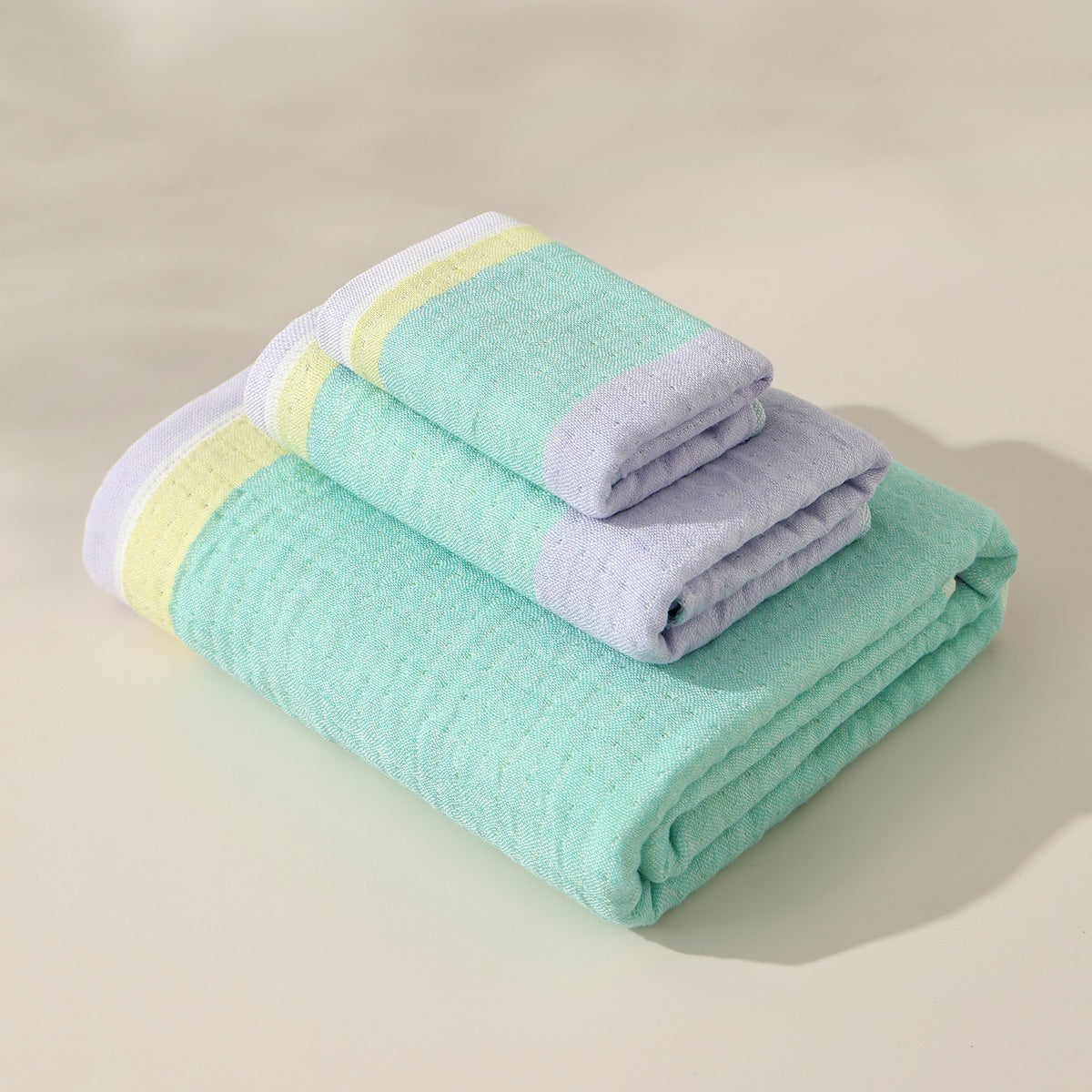 Beiyan color block towels - 贝妍 - photo 5