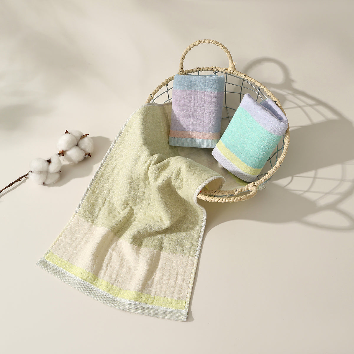 Beiyan color block towels - 贝妍 - photo 7