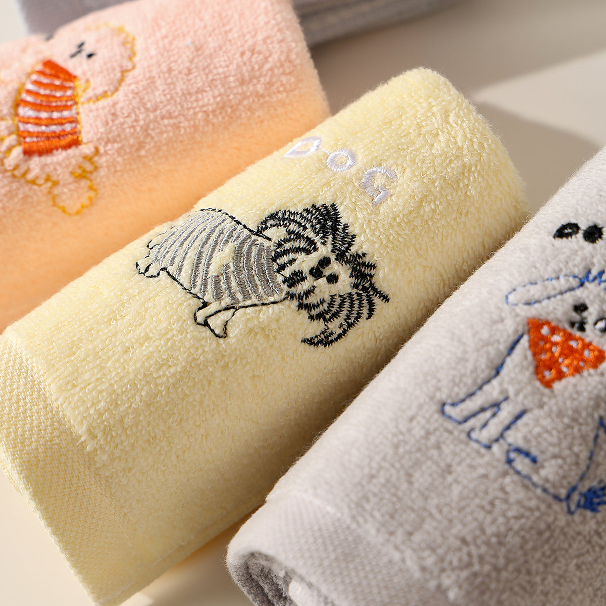 Puff Dog towels - 泡芙狗 - photo 4