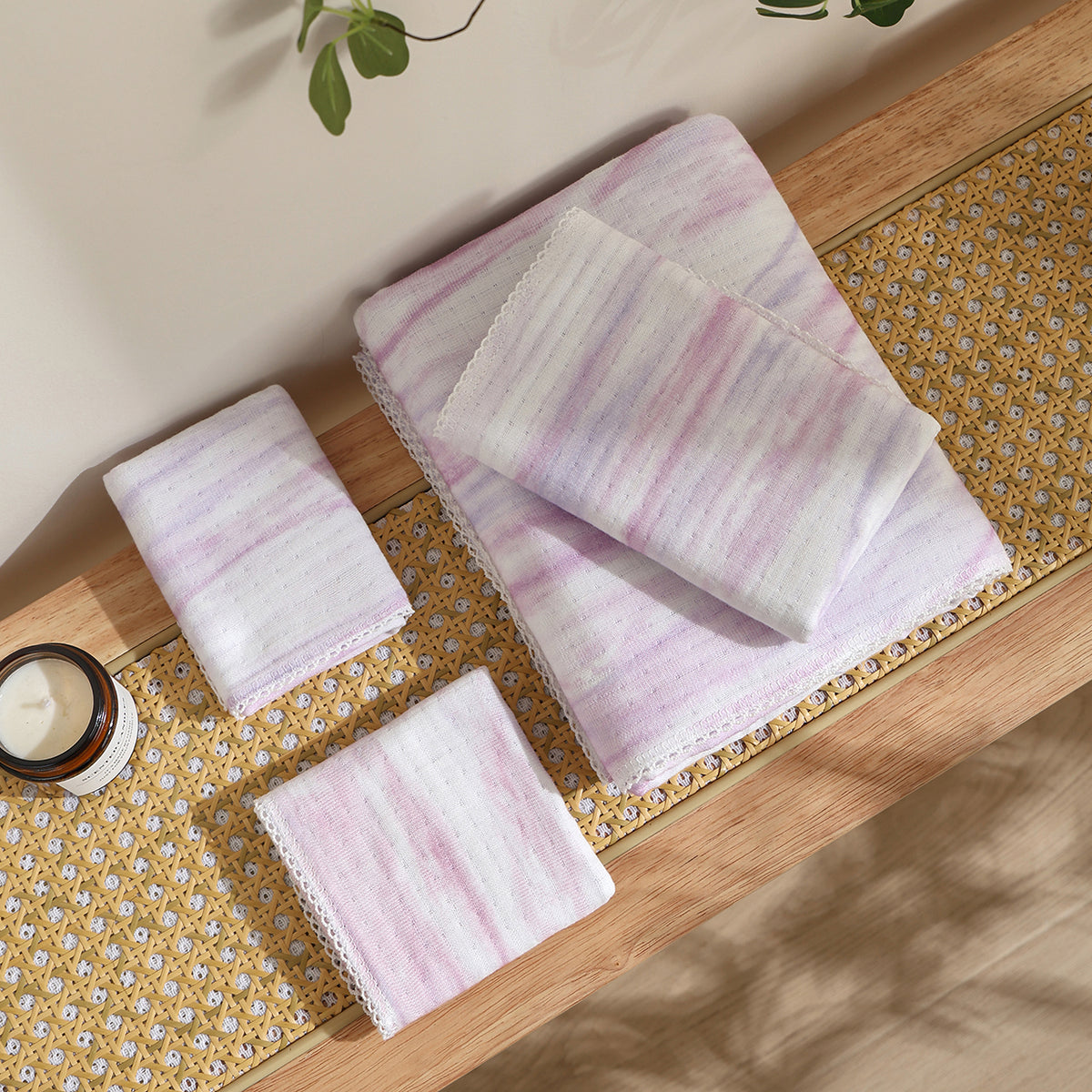 Yunman striped towels - 云漫 - photo 3