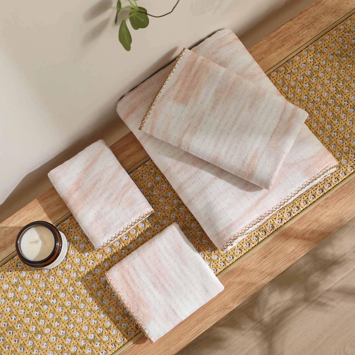 Yunman striped towels - 云漫 - photo 5