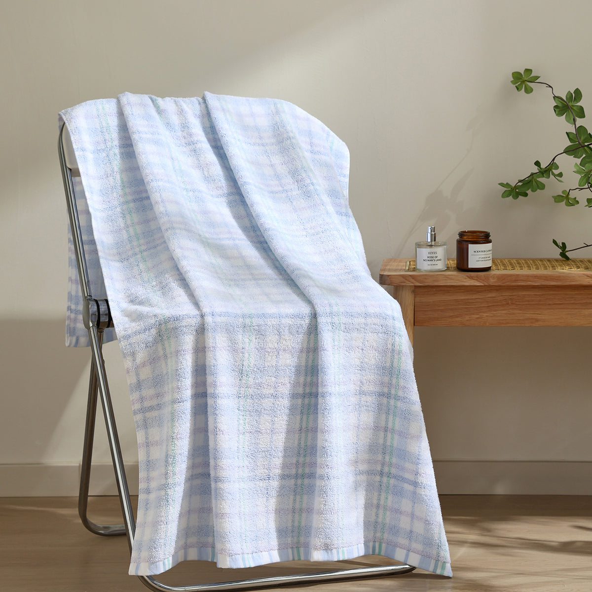 Muge plaid towels - 沐格 - photo 4