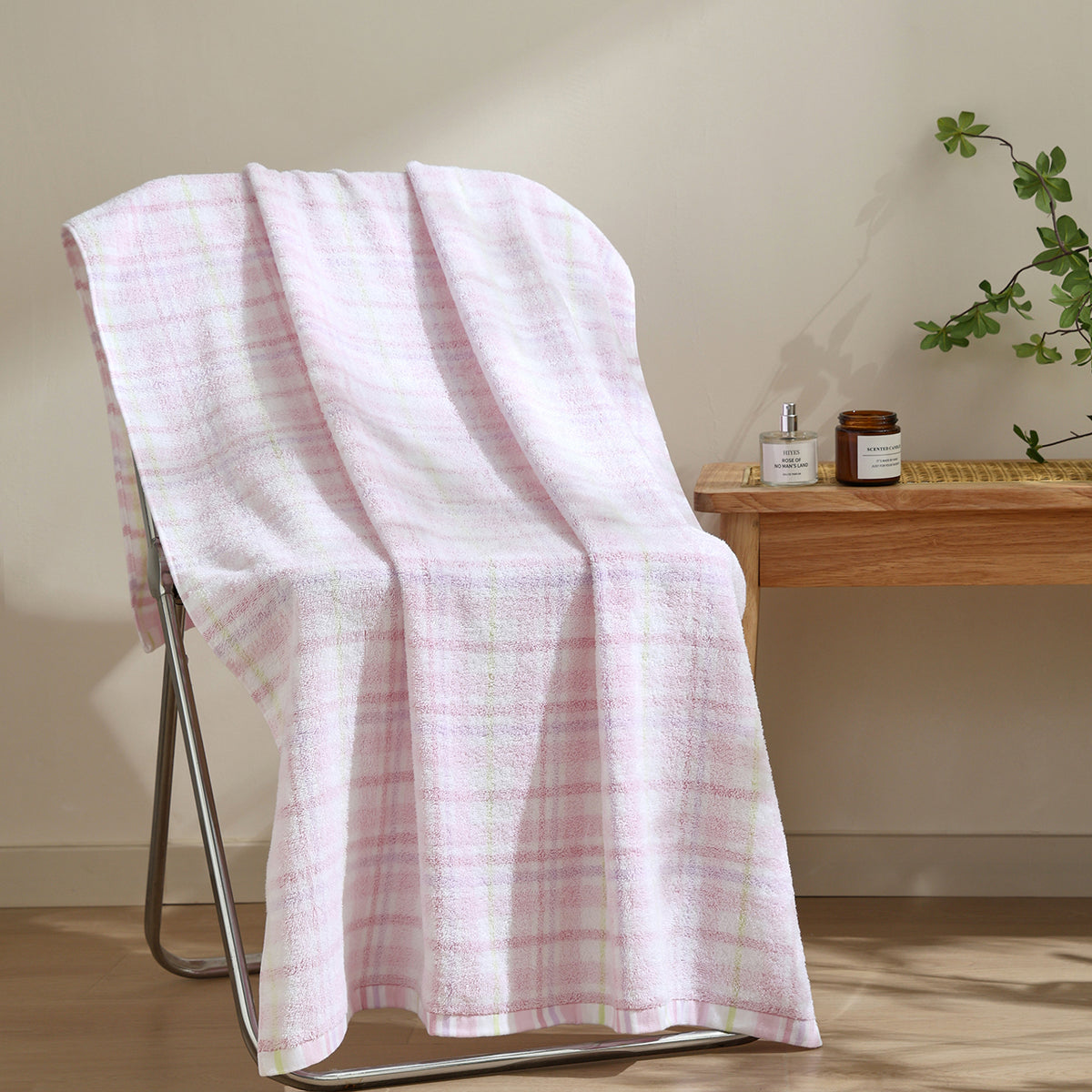 Muge plaid towels - 沐格 - photo 5