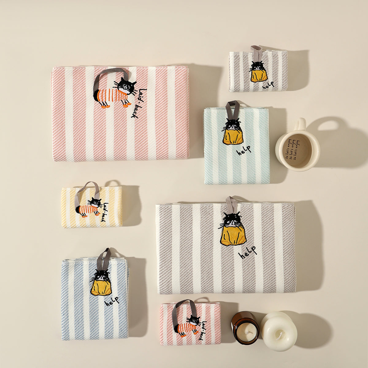 Suixin Cat towels - 随心猫 - photo 2