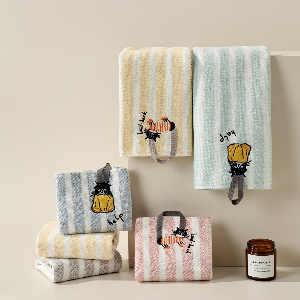 Suixin Cat towels - 随心猫 - photo 3